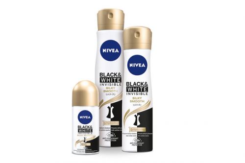 NIVEA ogłasza modę na gładkość! Antyperspirant NIVEA Black&amp;White Invisible SILKY SMOOTH