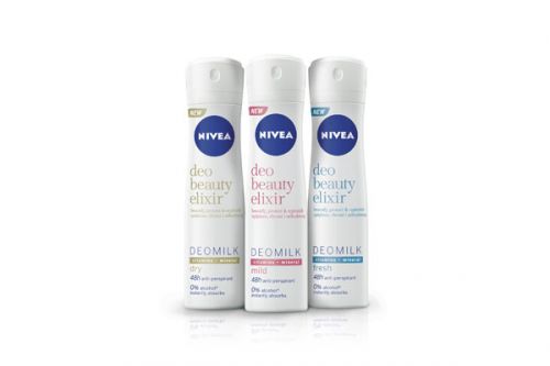 NIVEA Deomilk Beauty Elixir – pierwszy eliksir piękna dla gładkiej skóry pod pachami