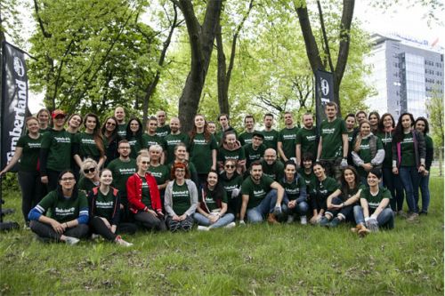 Timberland wspiera zieleń w stolicy