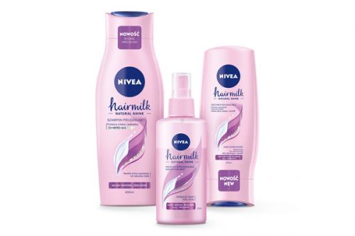 Uwolnij blask z nową wygładzającą mgiełką NIVEA Hairmilk Natural Shine