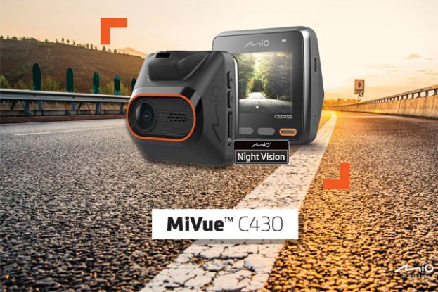Mio MiVue C430 - wideorejestrator gwarantujący pełen obraz sytuacji na drodze