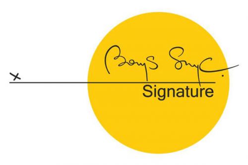 Borys Szyc dla restauracji Signature